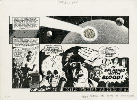 2000AD PROG 104 - DAN DARE - DAVE GIBBONS ART - Watchmen Comic Art